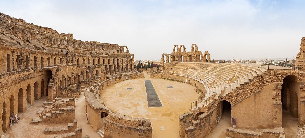 circuit desert tunisie el jem amphitheatre