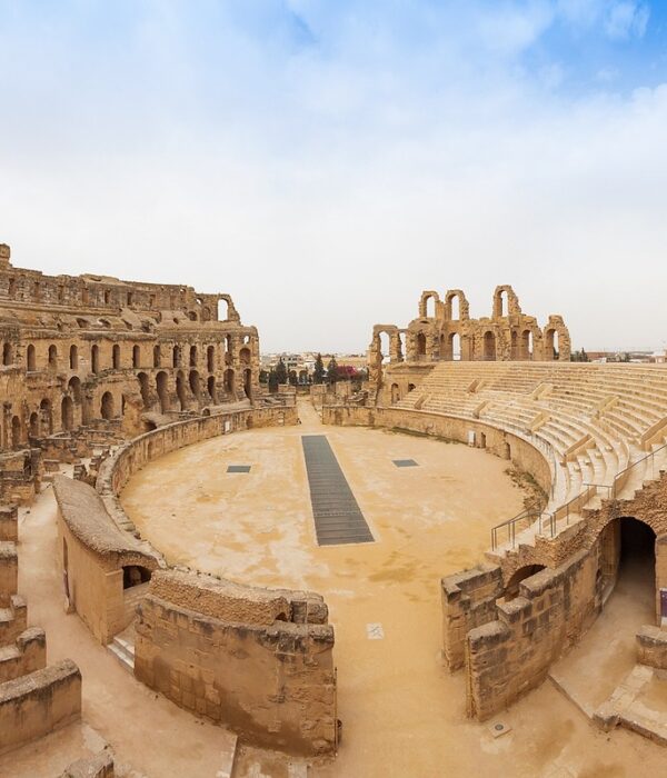 circuit desert tunisie el jem amphitheatre