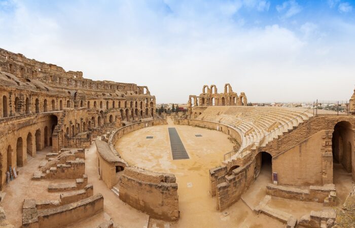 circuit desert tunisie el jem amphitheatre