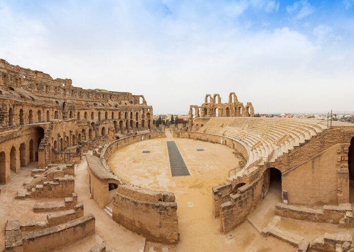 circuit desert tunisie el jem amphitheatre