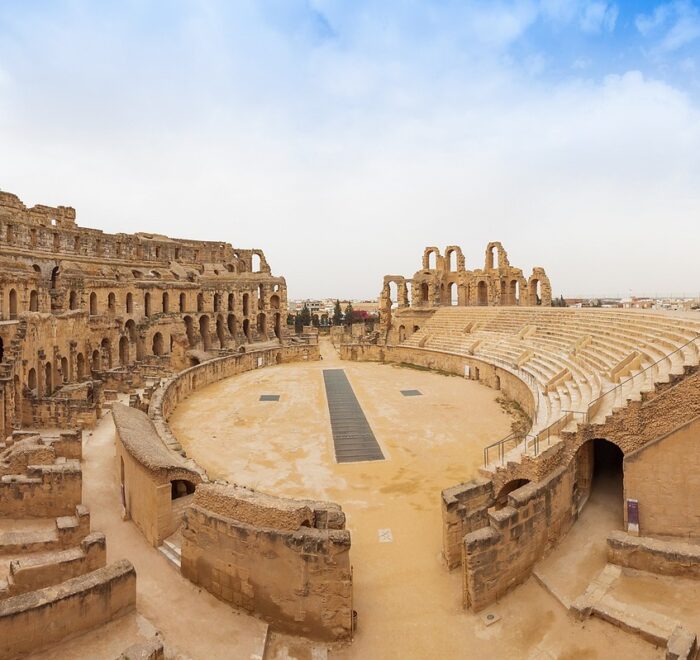 circuit desert tunisie el jem amphitheatre